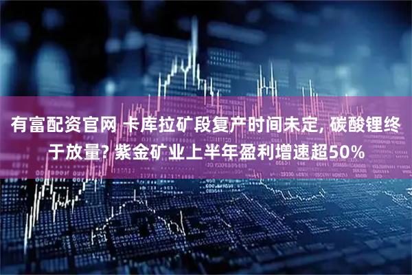 有富配资官网 卡库拉矿段复产时间未定, 碳酸锂终于放量? 紫金矿业上半年盈利增速超50%